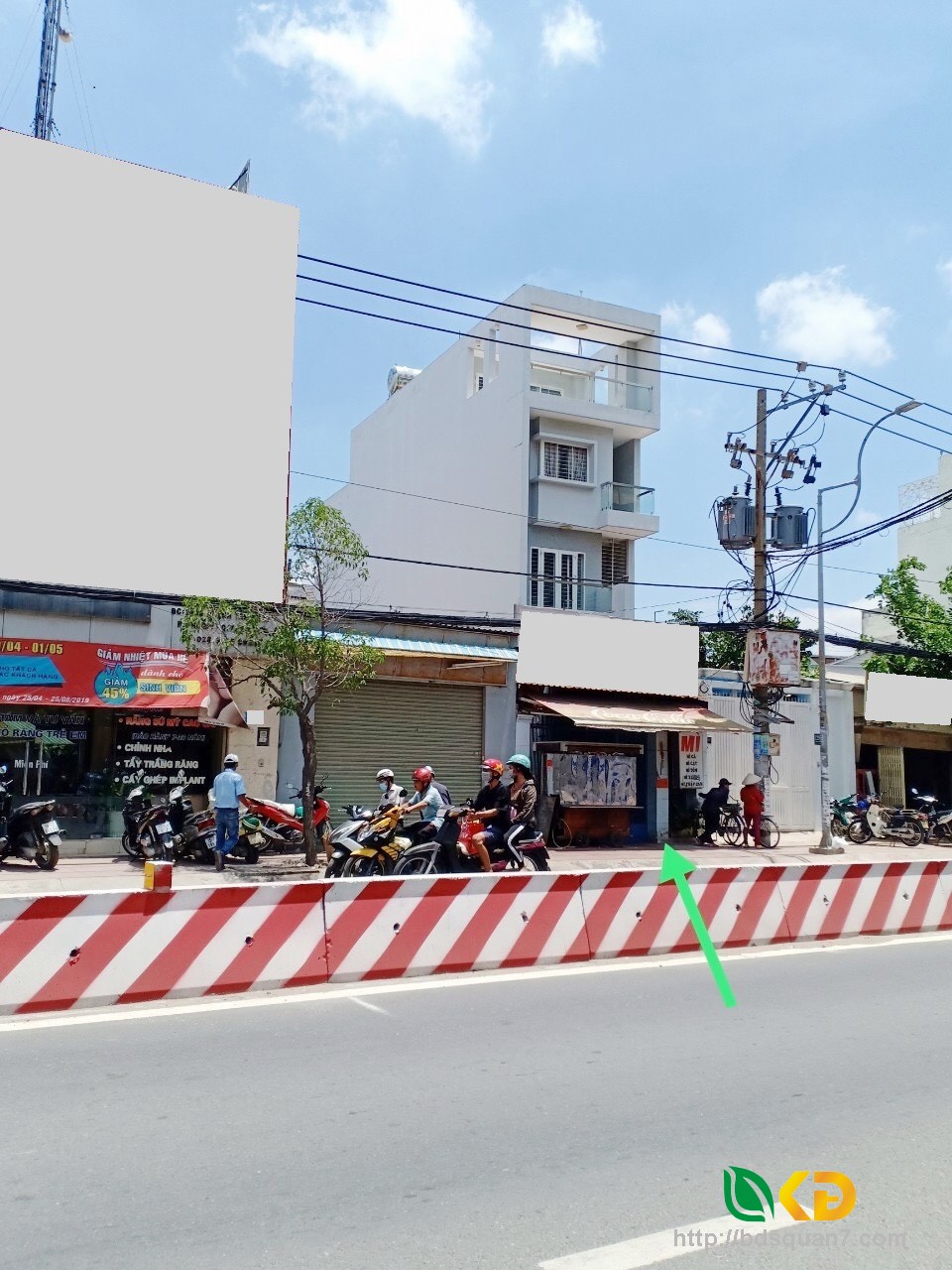 Bán nhà cấp 4 mặt tiền đường Huỳnh Tấn Phát phường Phú Mỹ Quận 7
